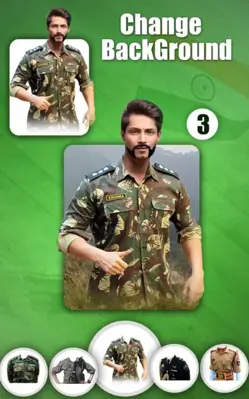 India Army Photo Editor android App screenshot 2